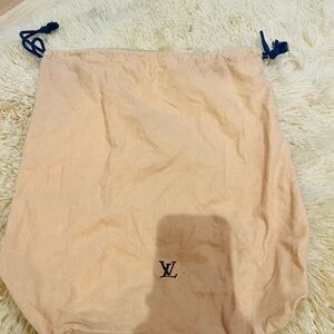 Louis Vuitton Tan Dust Bag